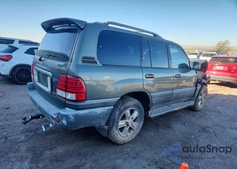 2006 Lexus Lx 470 из США, поврежденный, VIN JTJHT00W264006606